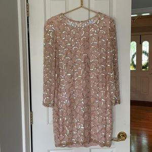 Gorgeous sequined cocktail dress